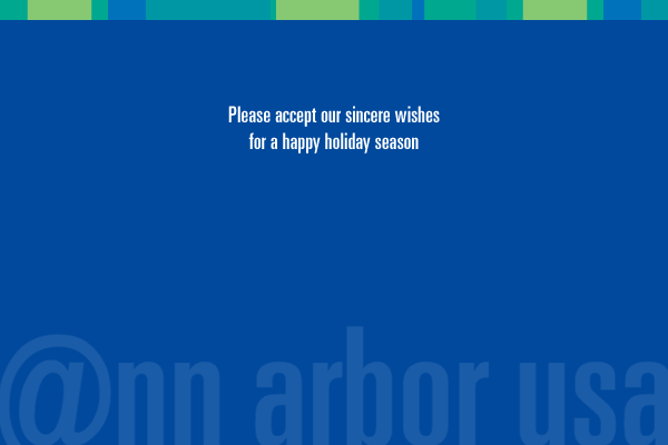 Season's Greetings from Ann Arbor SPARK