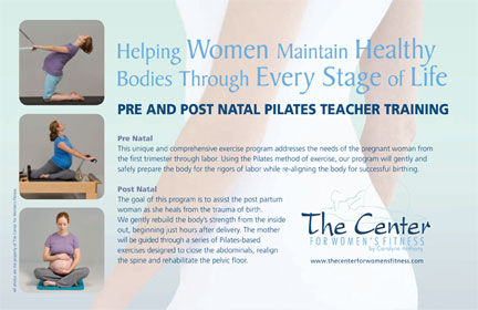 center for womens fitness postcard