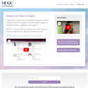 MOQC Resources Search Engine website